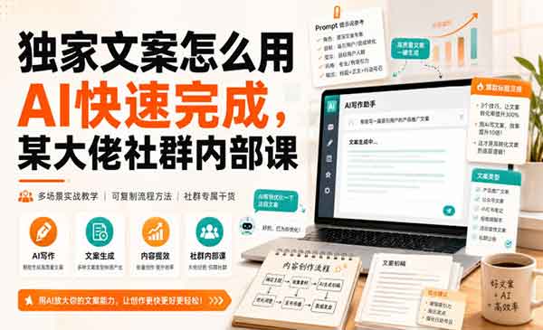 （三网183期）独家AI快速文案写作
