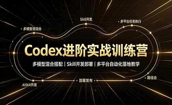 （三网191期）Codex进阶实战训练营
