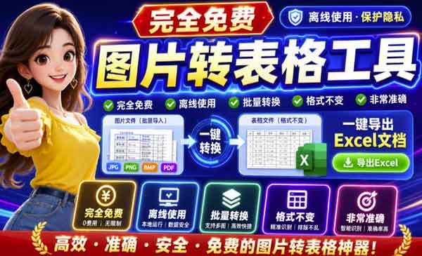 （三网194期）图片表格识别提取工具