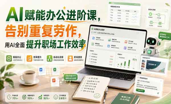 （三网196期）AI赋能办公进阶课