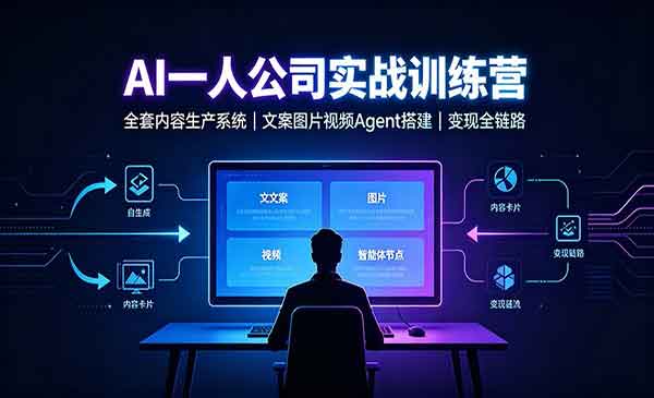 （三网198期）AI创作一人公司实战