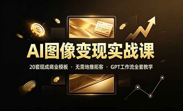 （三网213期）AI图像变现实战