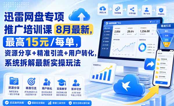 （三网215期）迅雷网盘专项推广