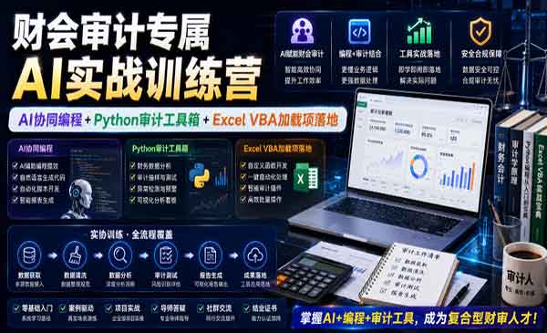 （三网216期）财会审计专属AI实战