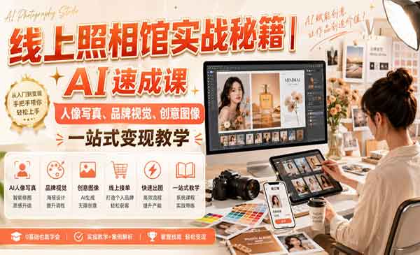 （三网228期）线上照相馆实战秘籍