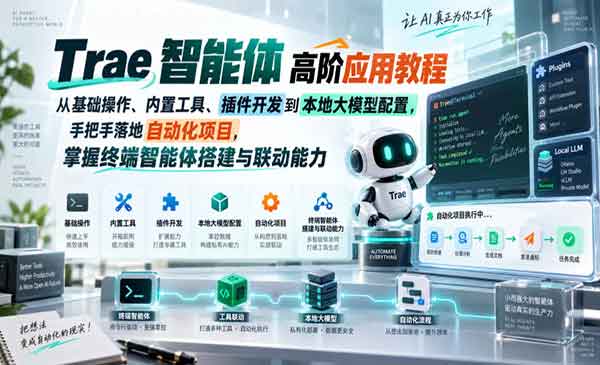 （三网23期）Trae智能体高阶应用教程