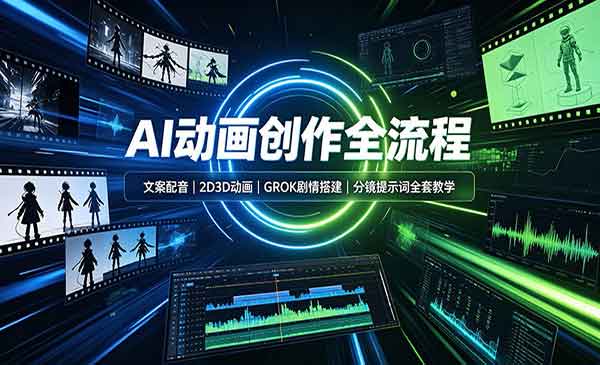 （三网230期）AI动画创作全流程