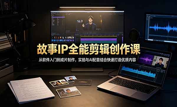 （三网264期）故事IP全能剪辑创作