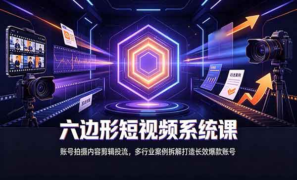 （三网265期）六边形短视频系统