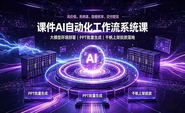 （三网27期）课件AI自动化工作流