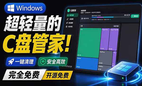 （三网288期）超轻量的C盘管家