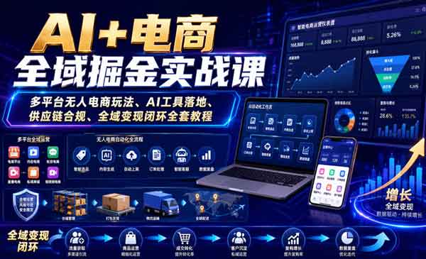 （三网292期）AI+电商全域掘金