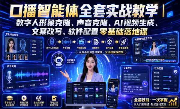 （三网294期）口播智能体实战