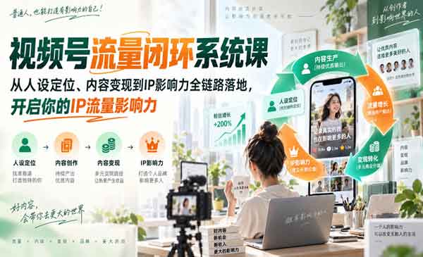 （三网34期）视频号流量闭环系统