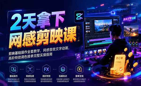 （三网370期）网感剪辑课