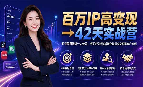 （三网373期）百万IP高变现实战