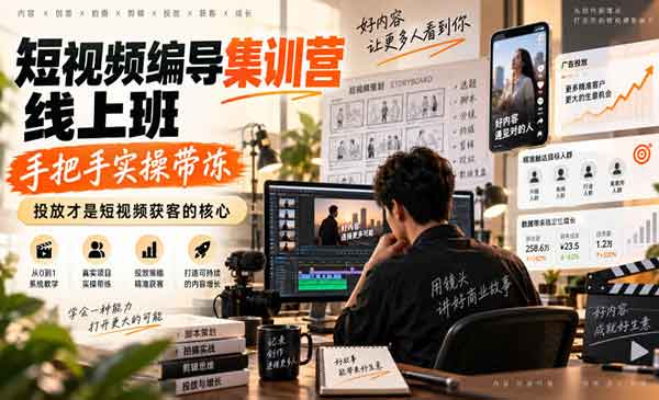 （三网42期）短视频编导集训营