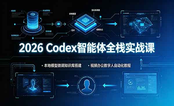 （三网430期）Codex智能体全栈实战