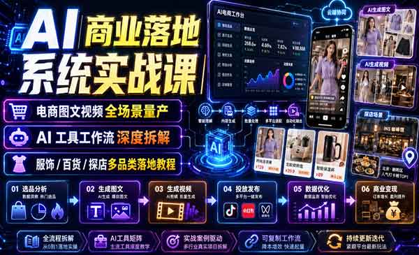 （三网441期）AI商业落地系统实战