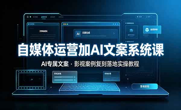 （三网442期）自媒体运营加AI文案