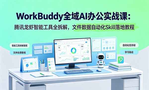 （三网446期）WorkBuddy全域AI办公实战