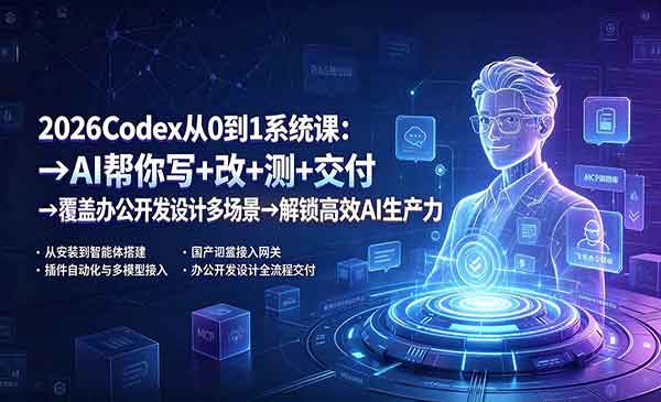 （三网450期）Codex从0到1系统课