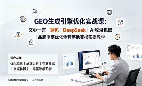 （三网452期）GEO生成引擎优化实战