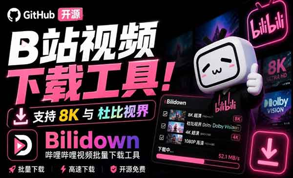 （三网46期）B站批量下载工具