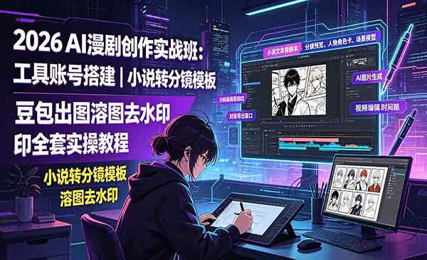 （三网469期）AI漫剧创作实战
