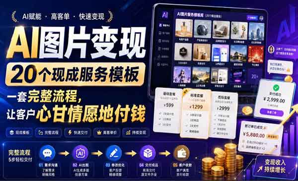 （三网481期）AI图片变现