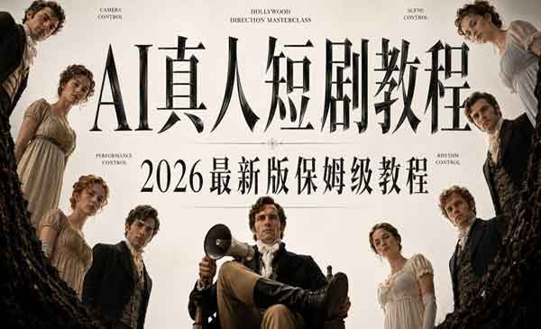 （三网50期）AI真人短剧制作全流程