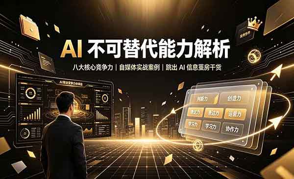 （三网509期）AI不可替代能力解析