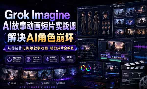 （三网538期）AI故事动画短片实战