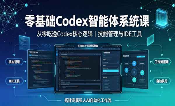 （三网579期）零基础Codex智能体系统课