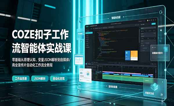 （三网580期）COZE扣子工作流智能体
