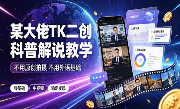 （三网583期）TK二创科普解说