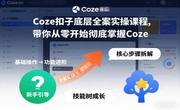 （三网592期）Coze扣子底层全案实操