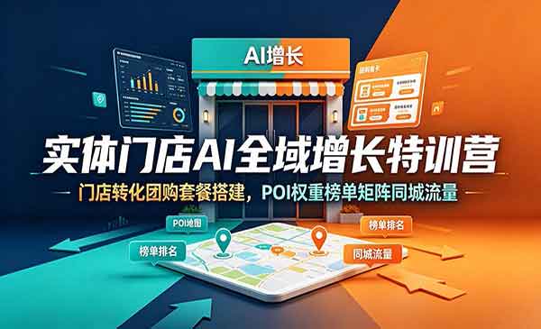 （三网605期）实体门店AI全域增长