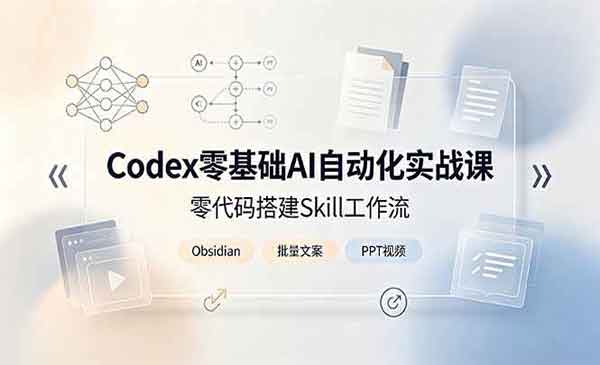 （三网614期）Codex零基础AI自动化