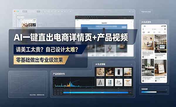 （三网623期）AI一键电商详情页