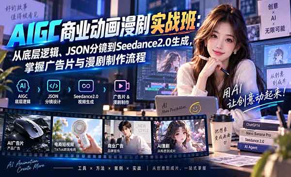 （三网63期）商业动画漫剧实战
