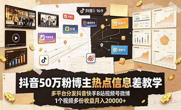 （三网665期）热点信息差教学