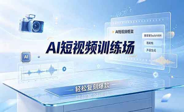 （三网667期）AI短视频训练场