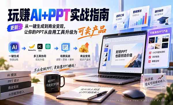 （三网67期）玩赚AI+PPT实战指南