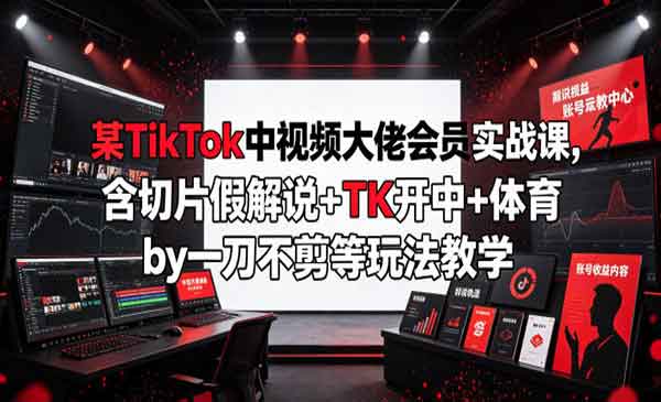 （三网671期）TikTok中视频实战