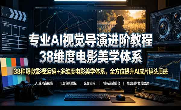（三网707期）AI视觉导演进阶