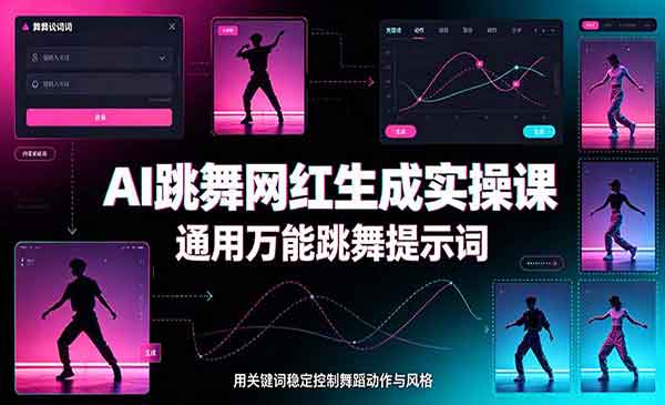 （三网73期）AI跳舞网红生成