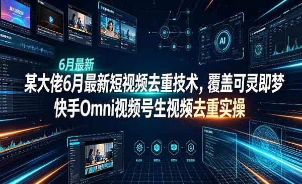 （三网739期）短视频去重技术