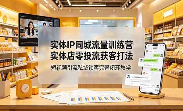 （三网750期）实体店零投流获客打法