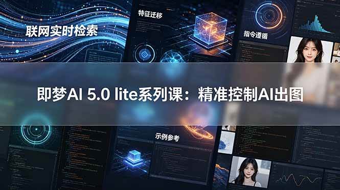 （三网769期）即梦AI 5.0 lite实战